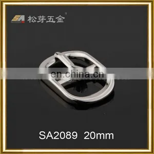 Sigelei Replacement Parts Oval Double Pin Belt Buckles thumbnail-1