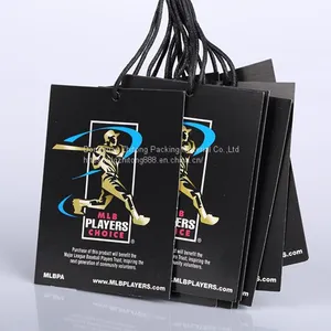 2018 Custom Hang Tags For Clothing Cheap Paper Swing Tags For Garment thumbnail-1