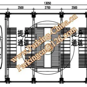 Side Entrance Narrow Parking Area Solutions by Full Automatic Slide Lift Turn Comb Exchange Advanced Desgin and Technology thumbnail-2