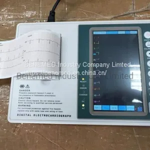 Portable Digital Medical Electrocardiograph 3 Channel ECG Machine thumbnail-1