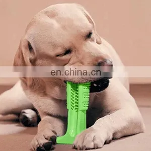 Factory Wholesale Dog Toothbrush Chew Brushing Stick High Quality Pet Health Massage Brush thumbnail-6
