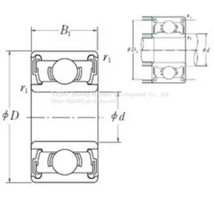 NSK 686 A DD Deep Groove Ball Bearings thumbnail-2