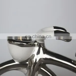 Modern Creative Design Crafts Exquisite Bicycle Shape Ceramic Office Home Living Room Decoration Ornaments thumbnail-4