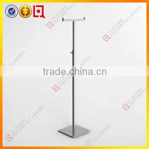 T Shape Chrome Adjustable Metal Bag Hanger Stand thumbnail-1
