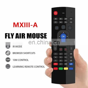 MX3 MX3-L Backlit Air Mouse Smart Voice Remote Control 2.4G RF Wireless Keyboard for Android Smart TV Box Tablet thumbnail-5