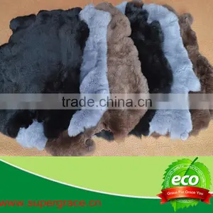 Fur Factory Tanned Rabbit Fur Pelt With Wholesale Price thumbnail-1