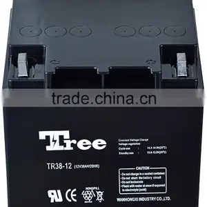 Free Maintence Lead Acid Battery 12v 38ah Valve Regulated UPS Battery 12V 38Ah Telecom Battery thumbnail-2