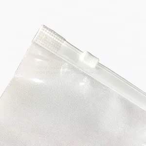 Custom Logo Plastic Packaging Bag With Zipper for Garment Manufacturer thumbnail-3