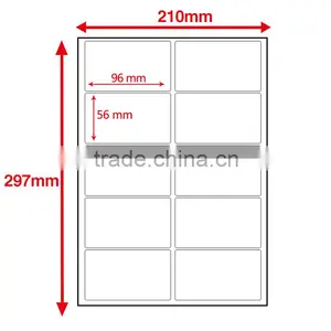SINMARK Matte Surface 96mm*56mm a4 Paper Barcode Sticker thumbnail-2