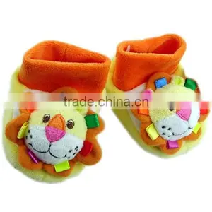 Cute Plush Baby Shoes Indoor thumbnail-1