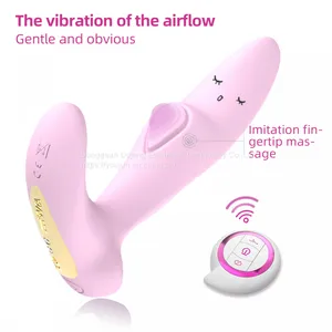 Vagina Vibrator 8+8 Speed Vibrating Clitoris Stimulation Female Masturbation Erotic Sex Toys thumbnail-5