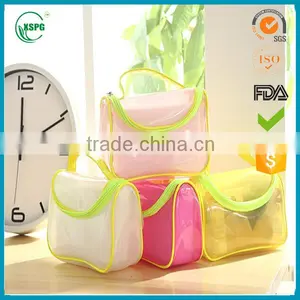 Custom Design Clear Pvc Shopping Bag Women Handbag thumbnail-1