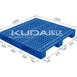 Warehouse Storage Solution 1212D WGCZ PLASTIC PALLET（BUILT-IN STEEL TUBE）from China thumbnail-1