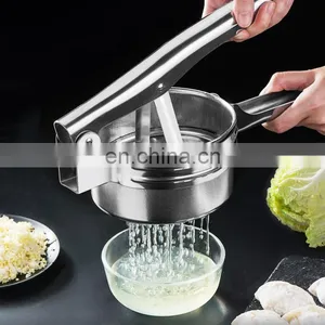 HIgh Quality Stainless Steel Potato Ricer And Masher thumbnail-1