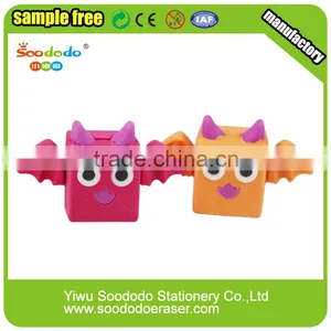 Novelty Cartoon Dedicated Students Erasers thumbnail-1