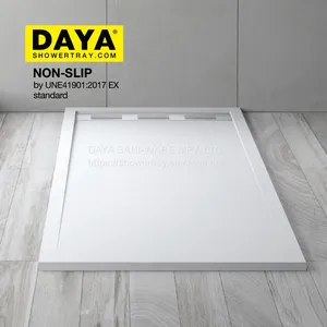 Anti-slip Waterproof Stone Shower Tray for Bothroom,Boat,Train and Public Mobile Toilet thumbnail-1