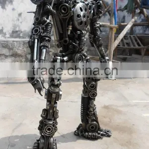 Iron Motif Robot Man for Shopping Mall thumbnail-3