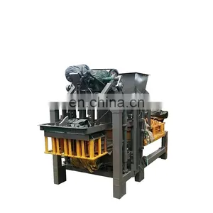 Automatic QT4-25 Fully Hollow Block Machine Price List Brick Making Machine Price Concrete Block Machine thumbnail-4