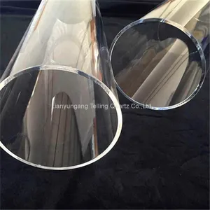 Fire Polishing Quartz Glass Tube Large Diameter Quartz Tube thumbnail-1