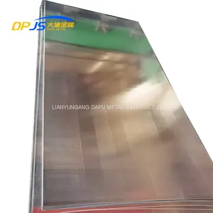 SUS304/SS316/310h/2520/718/317lm/1.4529 Stainless Steel Sheet/Plate Drawed/Mirror Finish thumbnail-1