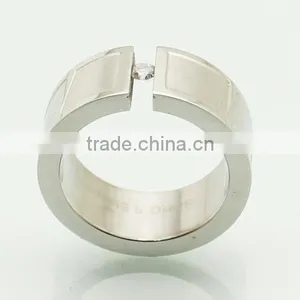 Latest Cool Design Cheap Wholesale Men Stainless Steel Ring Directly From Factory thumbnail-1