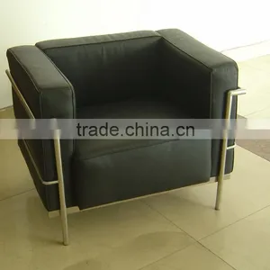 Replica Hot Sale Comfortable Genuine Leather LC3 Sofa for Living Room thumbnail-1