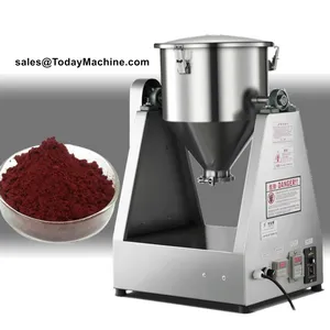 Cosmetic Food Flour Powder Double Cone Blender Mixing Machine thumbnail-4