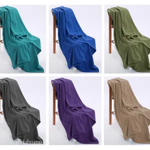 Customized Size And Logo High Quality Winter 100% Polyester Polar Fleece Blanket - Premium Thermal Retention With Brand Personalization thumbnail-2