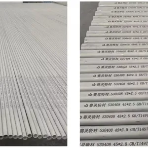 Great Quality304 316 321 201 314 310 2205 Stainless Steel Pressure Bearing Tube Industrial Grade Seamless Pipe ASTM GB En AISI JIS DIN ISO thumbnail-2