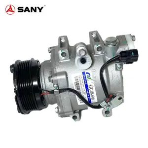 Genuine SANY Excavator AC Compressor | Air Conditioner Cooling Parts for SY75 SY215 SY365 | Original & OEM Replacement thumbnail-1