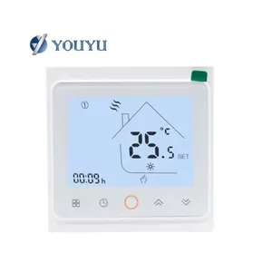 Digital Touch Screen Type Room Thermostat With WiFi Function and Wide Voltage thumbnail-1