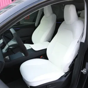 OEM Standard 25 Model Y Juniper Seat Cover Black Fully Enclosed Design thumbnail-3