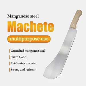 Carbon Steel Harvesting Machete for Latin America Importers Wholesale Export Supply for Field Work and Agricultural Use Durable Hand Tool thumbnail-1