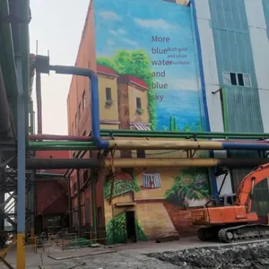 High - Altitude Tunnel Painting and Graffiti in Jingzhou, Hubei. Hand - Painted Wall Murals for Beautifying Cooling Towers, Chimneys in Chemical Plants, and Hand - Painted Walls on Overpasses thumbnail-1