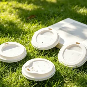 Flat Disposable Paper Cup Sealing Lids thumbnail-5