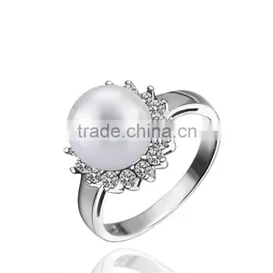 925 Silver Natural Freshwater Pearl Ring Designs thumbnail-4