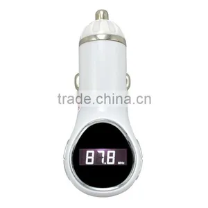 2 in 1 Smart Car Charger FM Transmitter thumbnail-2
