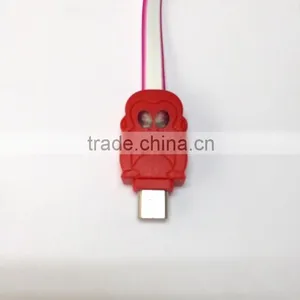 Red Monkey Look of Charger Cable for Mirco Pin Flat USB Cbarger thumbnail-2