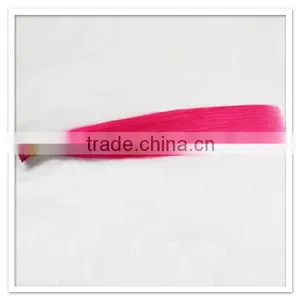 In Russian Hot Selling Hair Bulk Fushia Color thumbnail-5