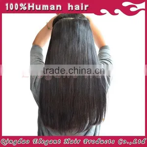 AAAAAA Long Curly Clip in Human Hair Extension thumbnail-3