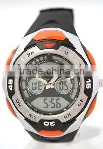 LP0971 Fashion Digital LCD Promotional Plastic Sport Trend Design Quartz Watch thumbnail-1