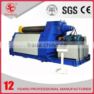 Copper Plate SW11SNC 3 Roller Plate Bending Machine thumbnail-1