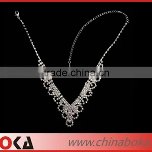 BOKA High Quality Sparkling Crystal Rhinestone Neck Trim, Rhinestone Choker Trim thumbnail-1