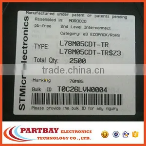 Original New Transistor TO-252 L78M05CDT-TR thumbnail-1