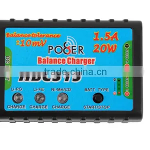 1.5A 20W 2S 3S LiPo Battery Balance Charger for DIY Drone thumbnail-2