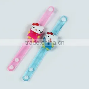 Hello Kitty Cat Cartoon Lovely Girl Customised Flashing Colorful Nights LED Necklace thumbnail-5