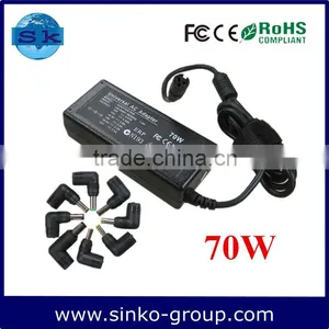 Good Quality 70w Universal Adapter for Laptop More DC Tips for Your Choice thumbnail-1