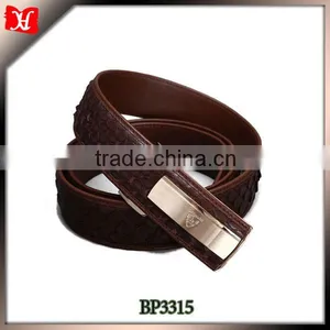 China Genuine Python Leather Belt Men thumbnail-1