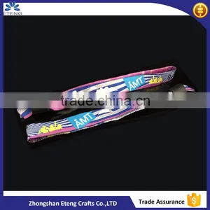 2016 High Quality Polyester Wristband Festival Promotion Woven Wristband thumbnail-1