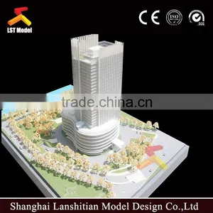 Urban Planning Scale Model, Government Land Using Project for Commercial Center thumbnail-1